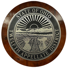 Seal of the Twelfth District Court of Ohio